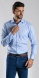 Modrá Extra Slim Fit business košeľa