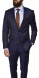 LIMITED EDITION Dark blue wool-silk suit