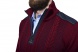 Burgundy casual pullover