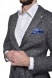 Grey unstructured blazer