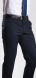 Tmavomodré oblekové nohavice