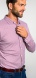 Bledočervená strečová Extra Slim Fit košeľa s nekrčivou úpravou